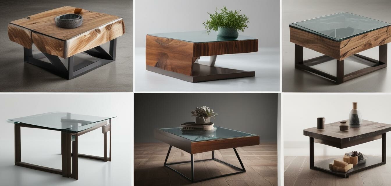 Modern Coffee Table Materials